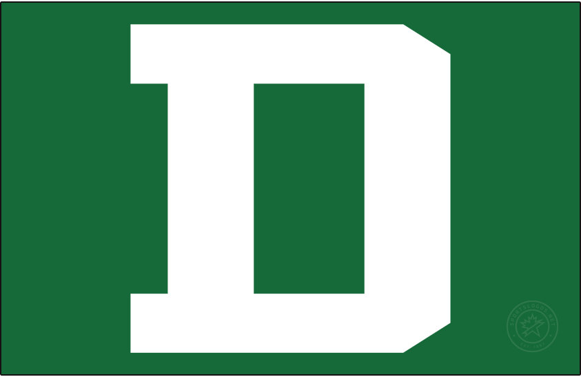 Dartmouth Big Green 1974-2005 Primary Dark Logo t shirts iron on transfers